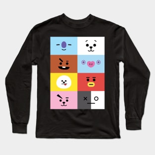 BT21 ALL-IN-ONE Long Sleeve T-Shirt